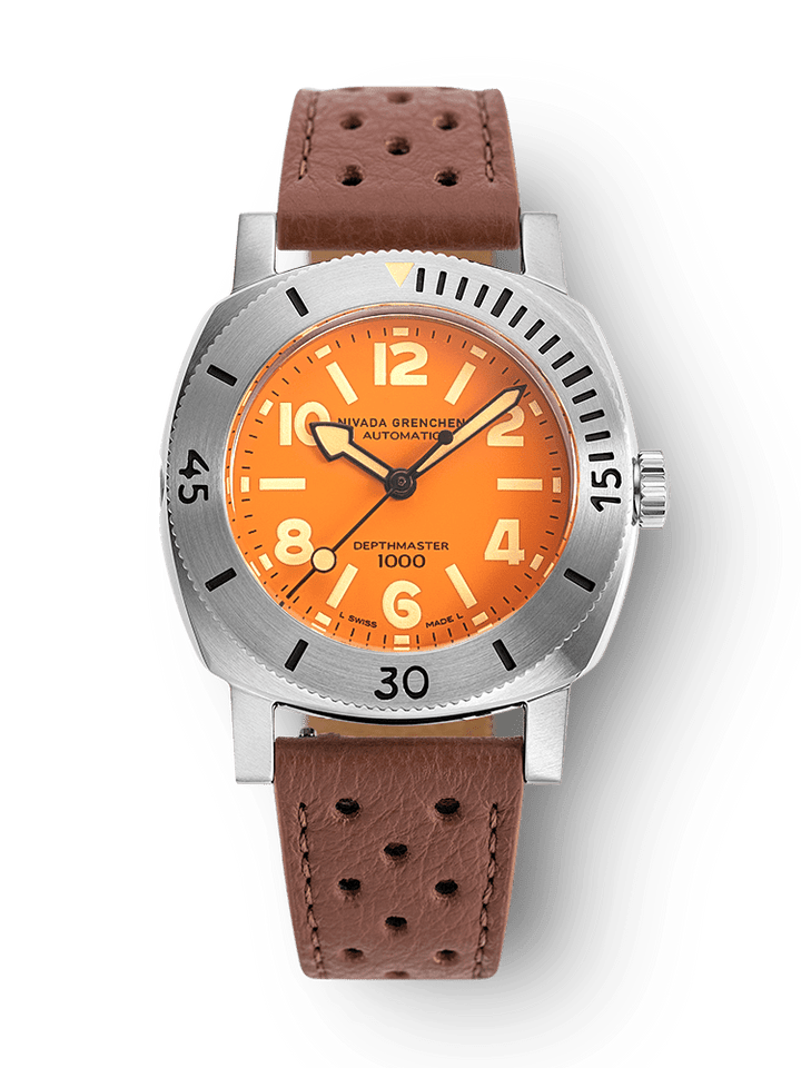 Nivada Grenchen Depthmaster Orange 14127A – Ansicht 13