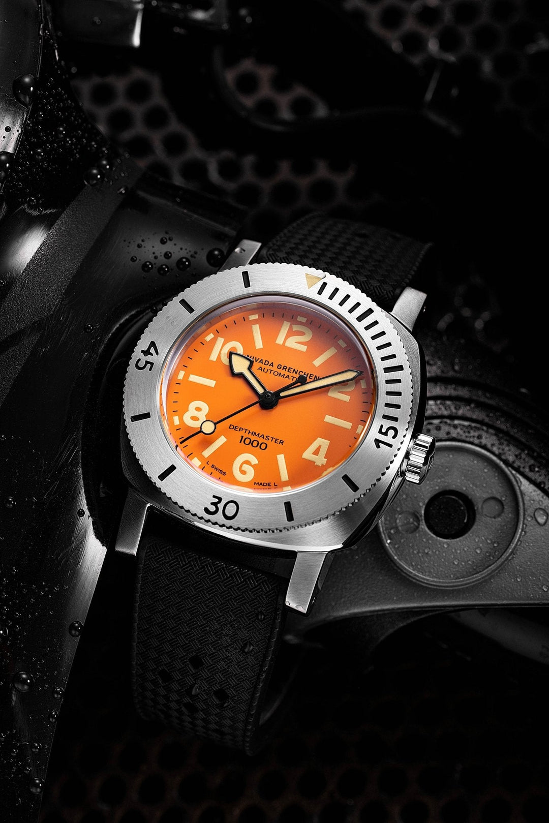 Nivada Grenchen Depthmaster Orange 14127A – Ansicht 4