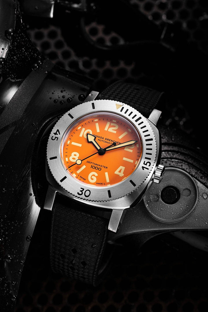 Nivada Grenchen Depthmaster Orange 14127A – Ansicht 4