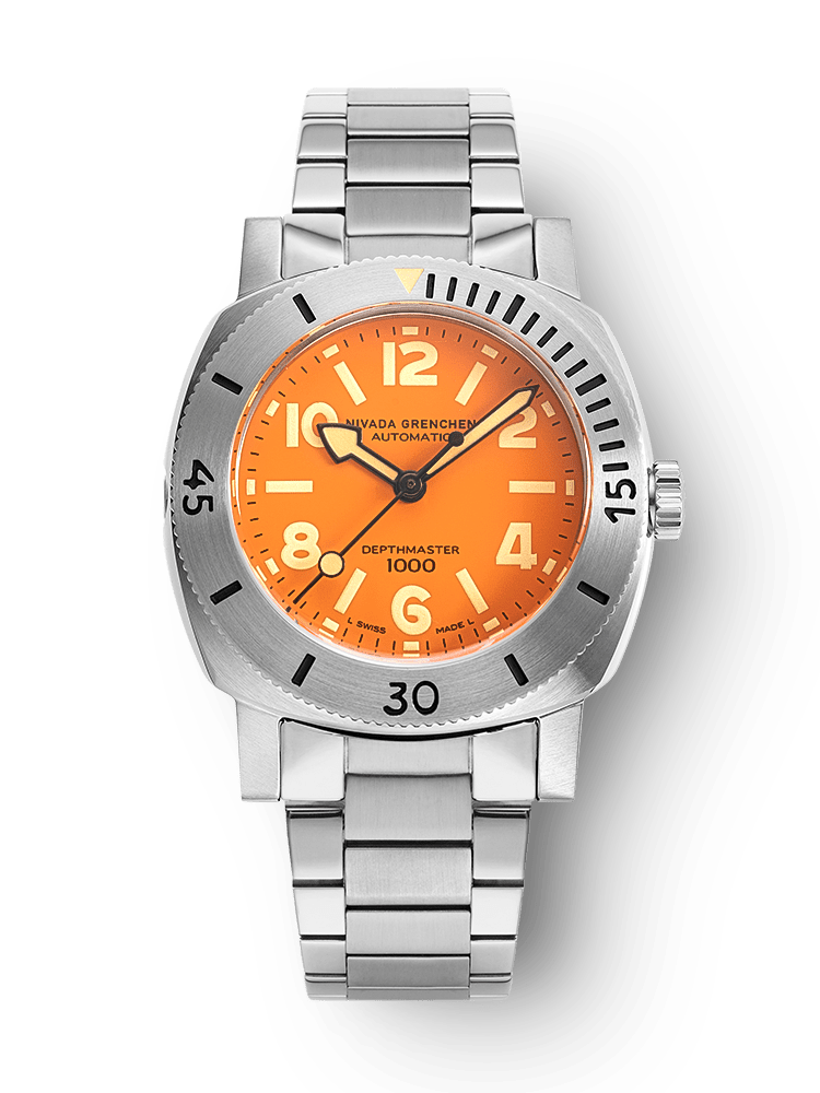 Nivada Grenchen Depthmaster Orange 14127A – Ansicht 8