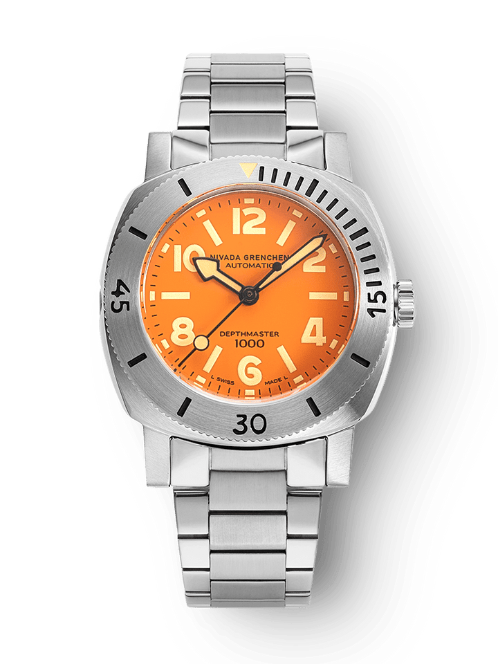 Nivada Grenchen Depthmaster Orange 14127A – Ansicht 8
