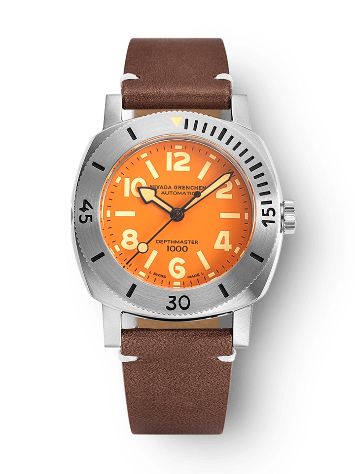 Nivada Grenchen Depthmaster Orange 14127A – Ansicht 11