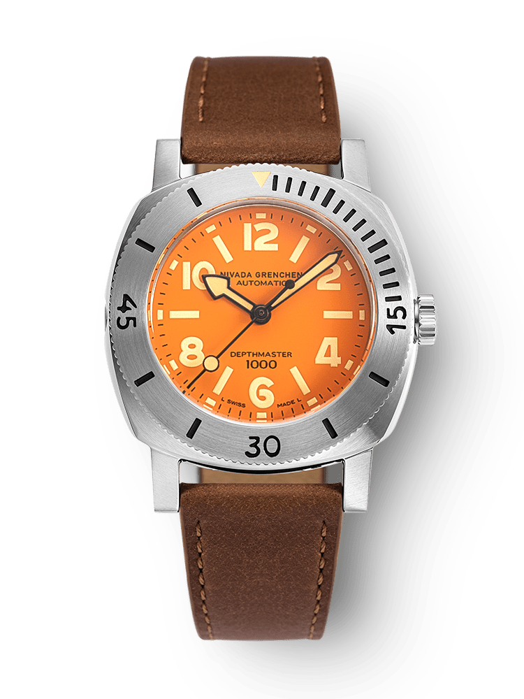 Nivada Grenchen Depthmaster Orange 14127A – Ansicht 6