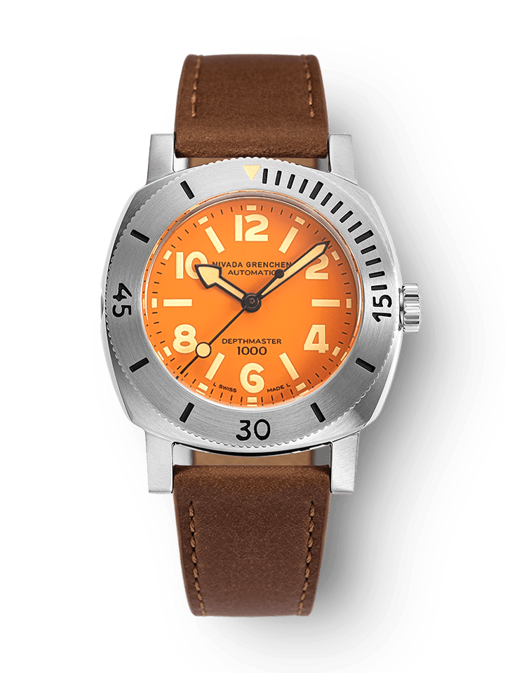 Nivada Grenchen Depthmaster Orange 14127A – Ansicht 6