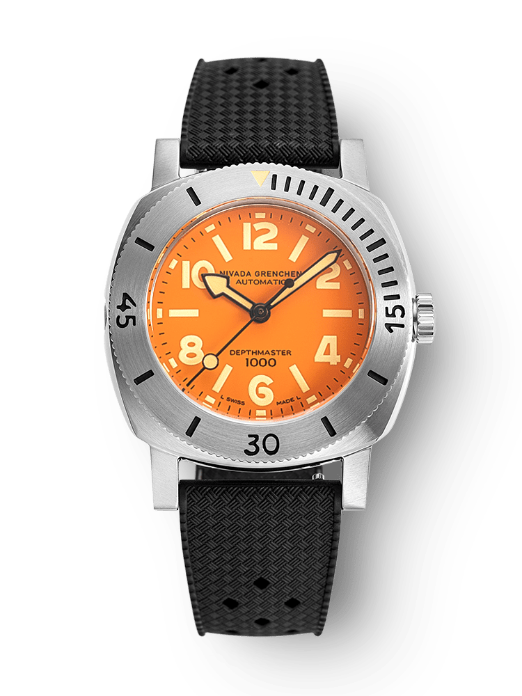 Nivada Grenchen Depthmaster Orange 14127A – Ansicht 7