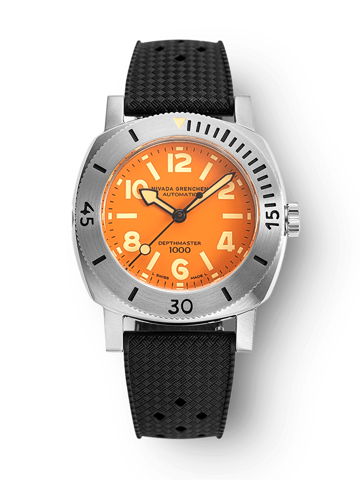 Nivada Grenchen Depthmaster Orange 14127A – Ansicht 7
