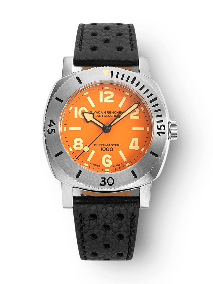 Nivada Grenchen Depthmaster Orange 14127A – Ansicht 12