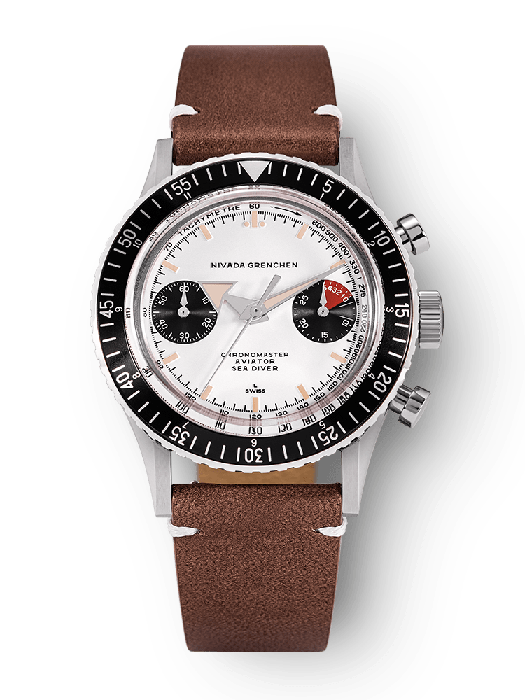Nivada Grenchen Chronomaster Panda Inter.Bezel Manual 86010M – Ansicht 6
