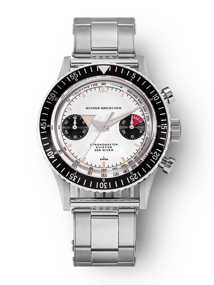 Nivada Grenchen Chronomaster Panda Inter.Bezel Manual 86010M – Ansicht 12