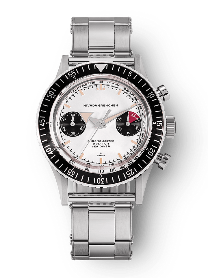 Nivada Grenchen Chronomaster Panda Inter.Bezel Manual 86010M – Ansicht 12