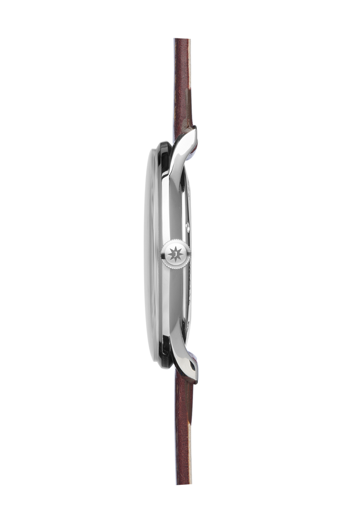 Junghans Meister Handaufzug 37,7mm 27/3200.02 - Gehäuse im Profil