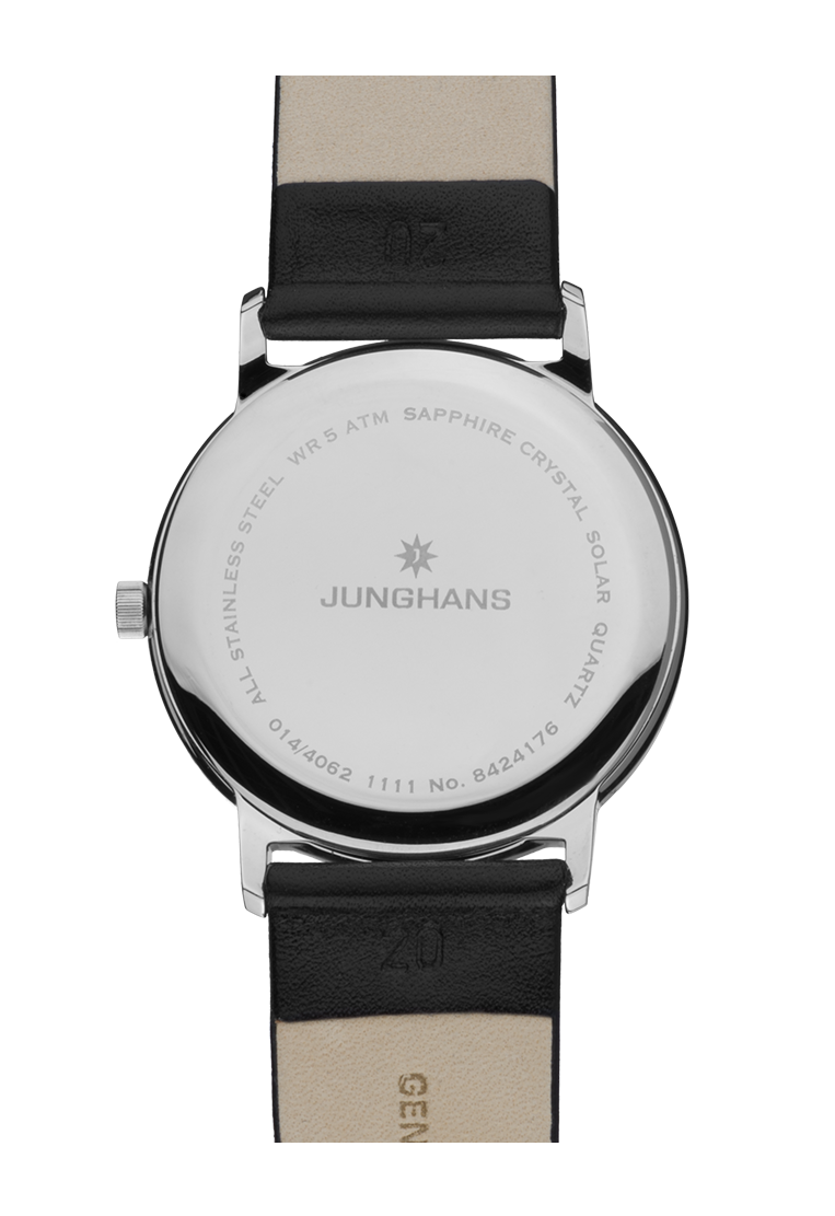 Junghans Milano Solar 37mm 14/4062.00 - Gehäuseboden