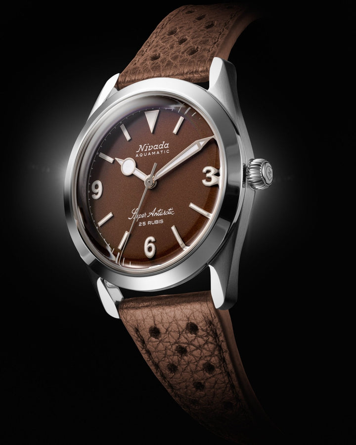 Nivada Grenchen Super Antarctic 3.6.9 Brown 32040A – Ansicht 2