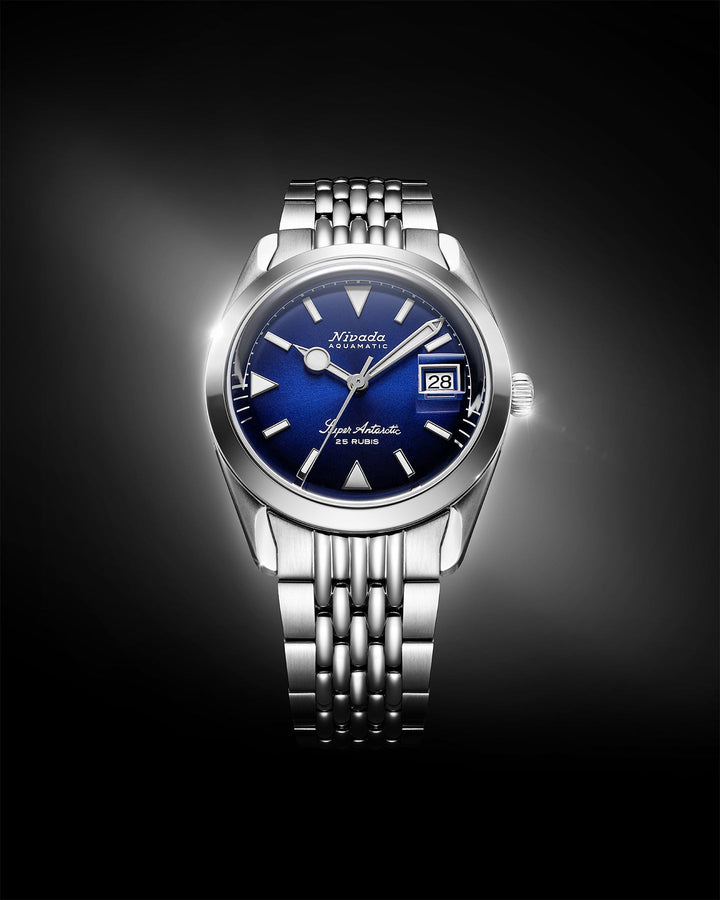 Nivada Grenchen Super Antarctic Blue 32076A – Ansicht 5