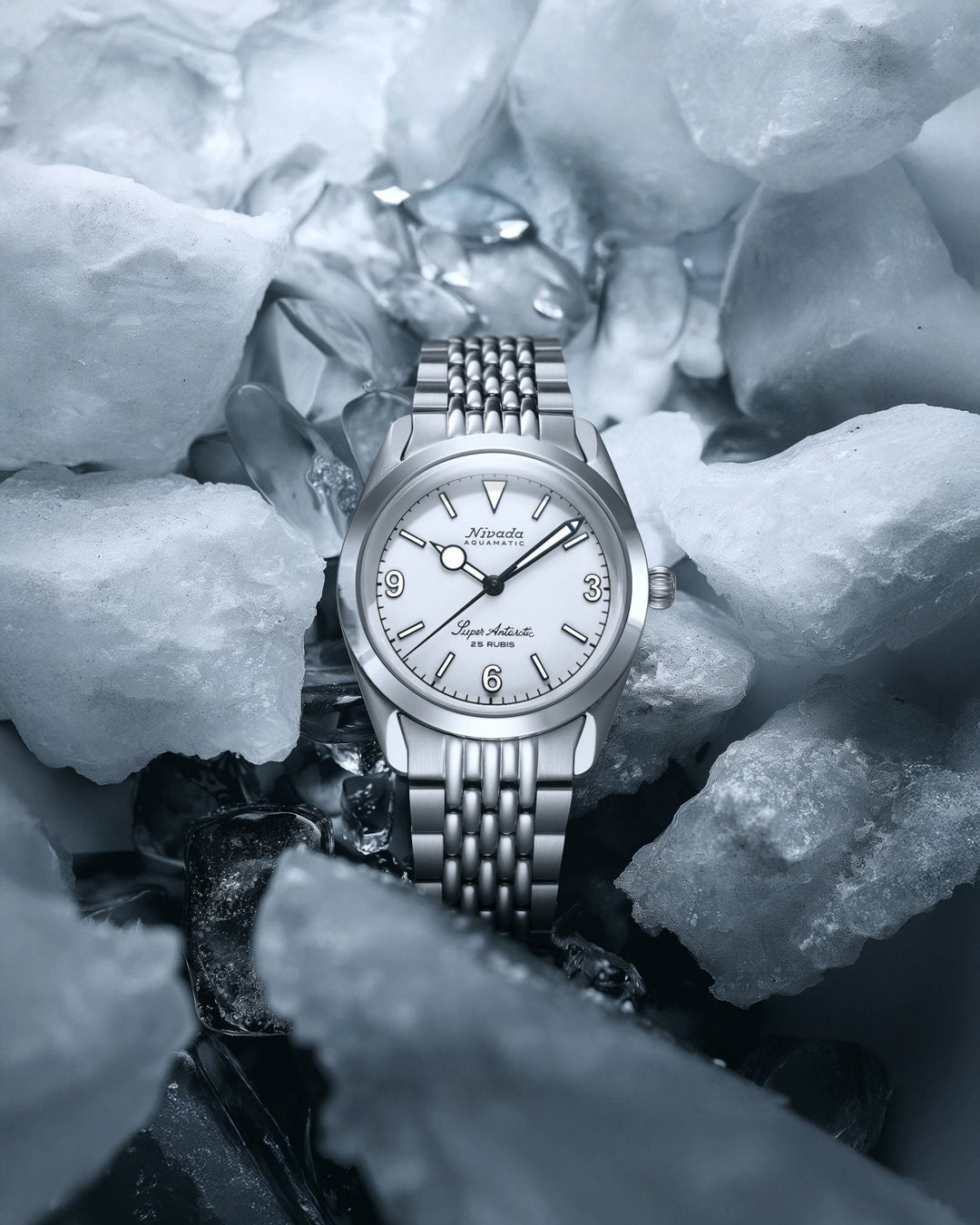 Nivada Grenchen Super Antarctic White 3.6.9 32067A – Ansicht 3