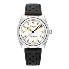 Nivada Grenchen Super Antarctic White Beige Luminova 32064A – Herrenuhr 38 mm, Zifferblatt Weiß