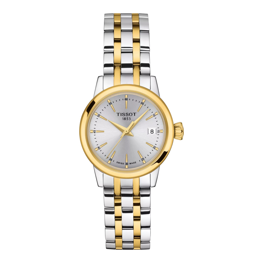 Tissot Classic Dream 28mm T129.210.22.031.00 – Damenuhr Edelstahl mit silberfarbenem Zifferblatt