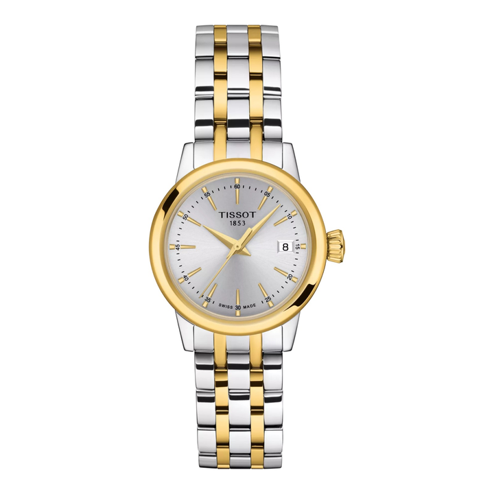 Tissot Classic Dream 28mm T129.210.22.031.00 – Damenuhr Edelstahl mit silberfarbenem Zifferblatt