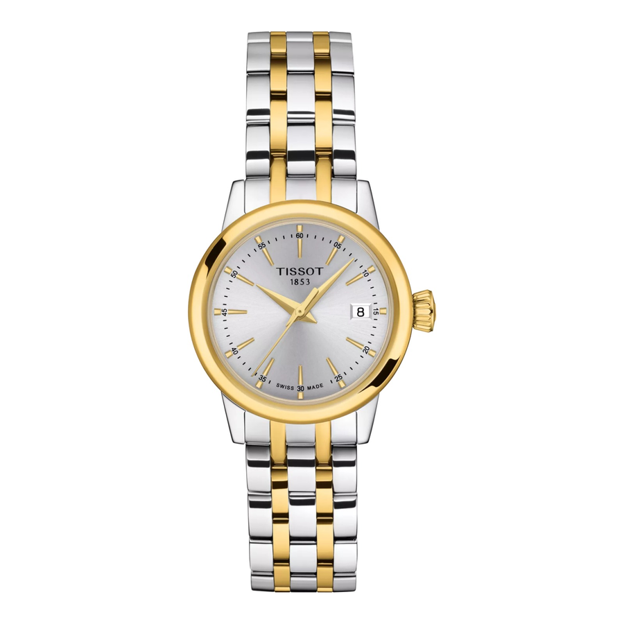 Tissot Classic Dream 28mm T129.210.22.031.00 – Damenuhr Edelstahl mit silberfarbenem Zifferblatt