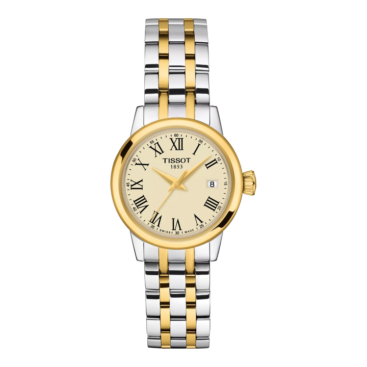 Tissot Classic Dream 28mm T129.210.22.263.00 – Damenuhr Edelstahl mit elfenbeinfarbenem Zifferblatt