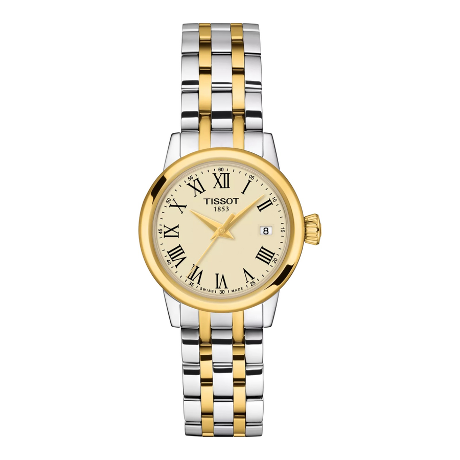 Tissot Classic Dream 28mm T129.210.22.263.00 – Damenuhr Edelstahl mit elfenbeinfarbenem Zifferblatt
