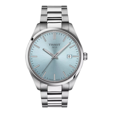 Tissot PR 100 40mm T150.410.11.351.00 – Herrenuhr Edelstahl mit eisblauem Zifferblatt