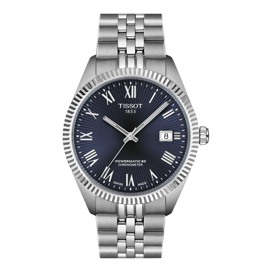Tissot Ballade 39mm T156.408.11.043.00 – Herrenuhr Edelstahl mit blauem Zifferblatt