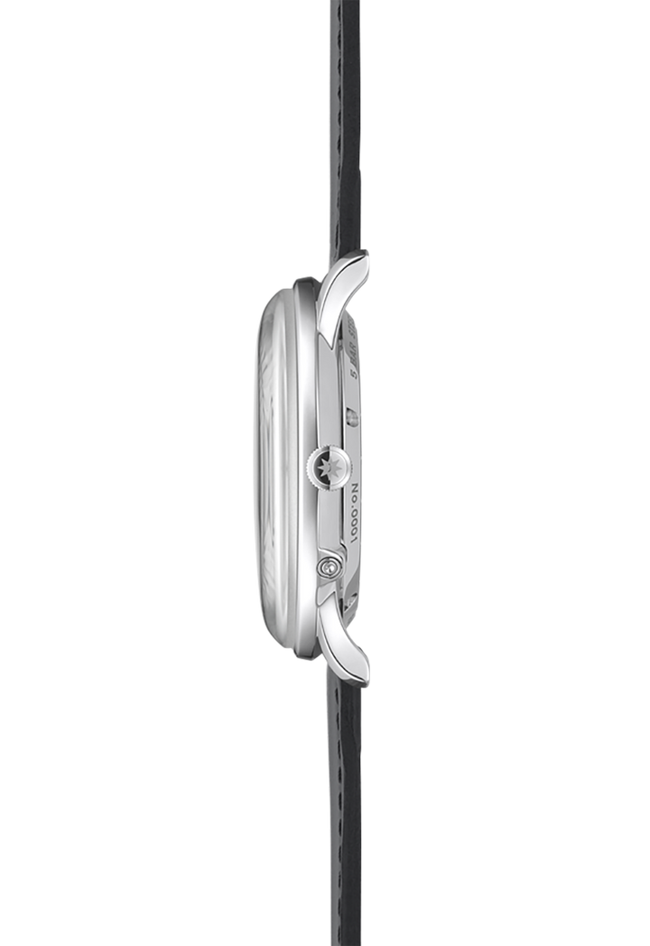 Junghans Meister MEGA Solar 38mm 59/4603.02 - Gehäuse im Profil