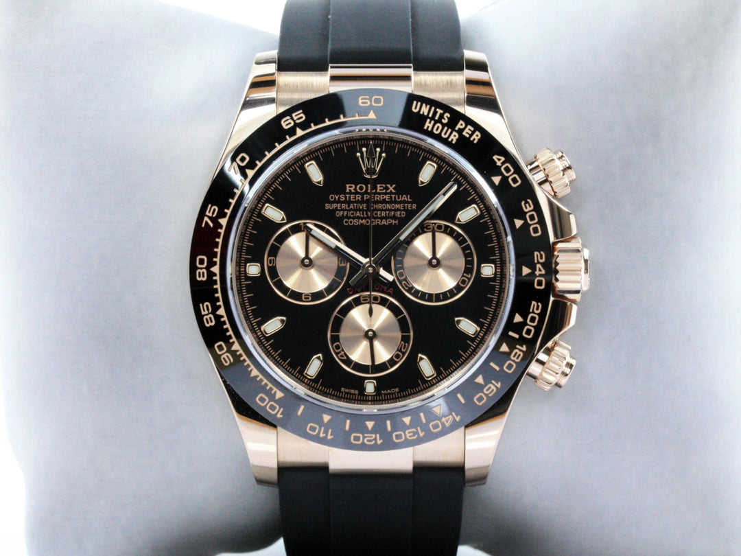 116515LN_RLX_Daytona_RGold_Black_Dial_Kautschuk_LC100_FSet_2021_4-scaled