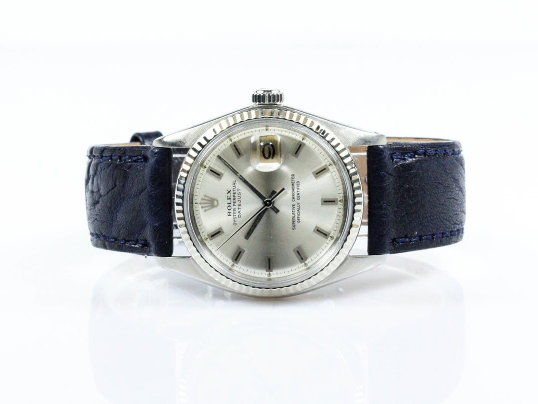 1601_RLX_Datejust_WGold_18k_Bezel_Silver_Dial_Year_1977_Leather_Strap_8-scaled