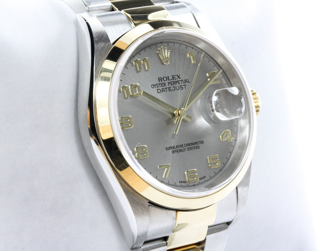 16203_RLX_Datejust_Bicolor_36mm_Oysterband_Arabic_Silver_Dial_LC170_A-Serie-FSet_3