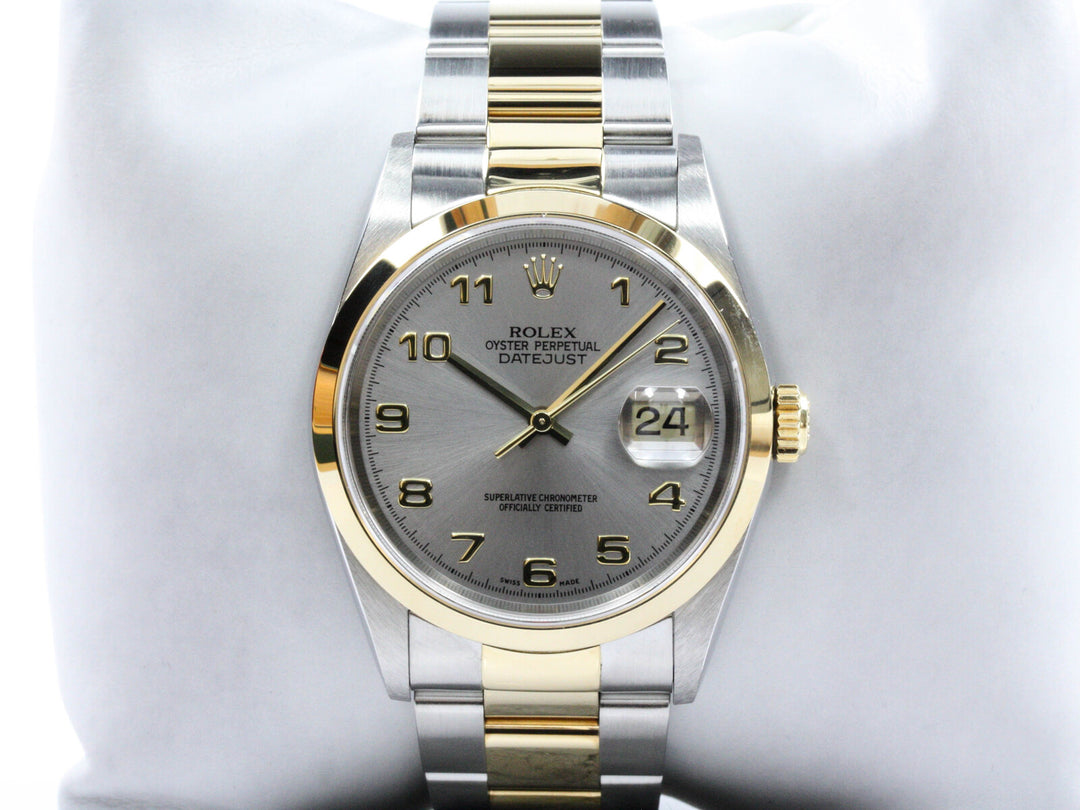 16203_RLX_Datejust_Bicolor_36mm_Oysterband_Arabic_Silver_Dial_LC170_A-Serie-FSet_4