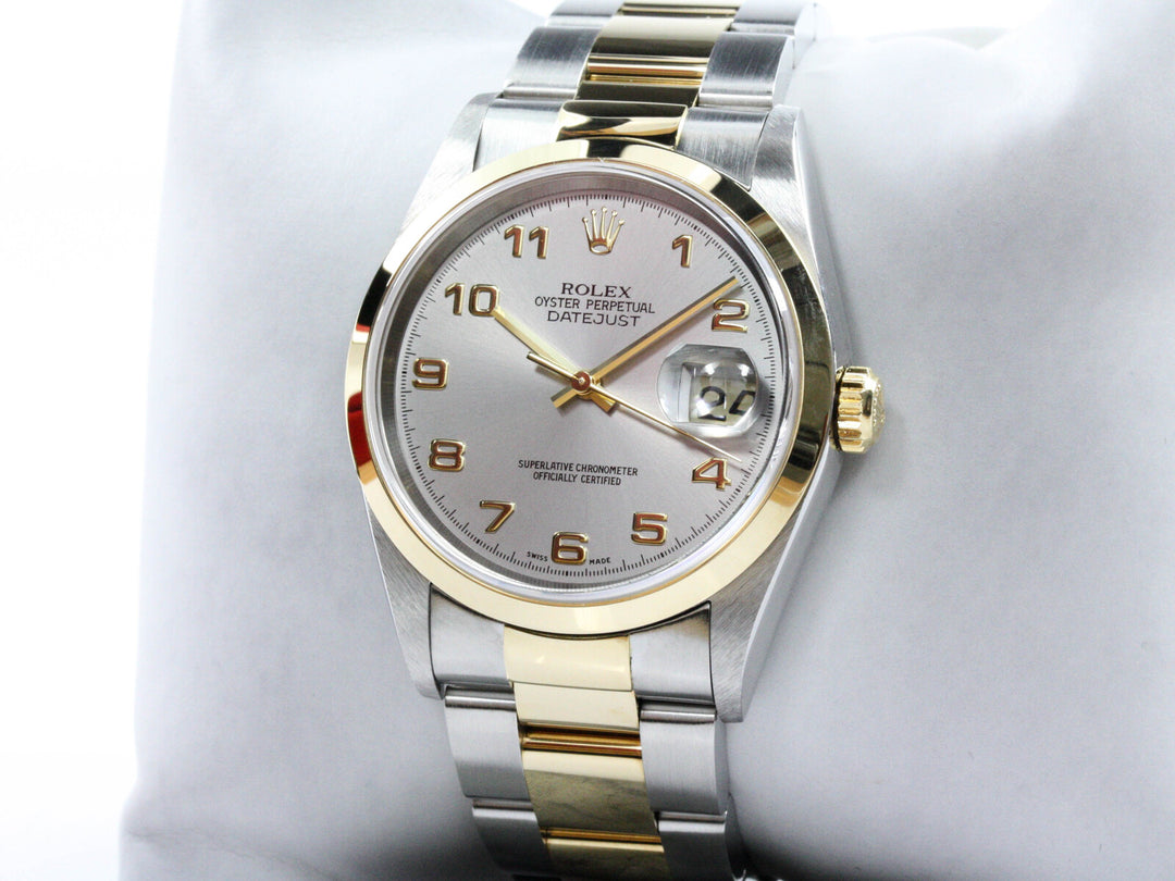 16203_RLX_Datejust_Bicolor_36mm_Oysterband_Arabic_Silver_Dial_LC170_A-Serie-FSet_5