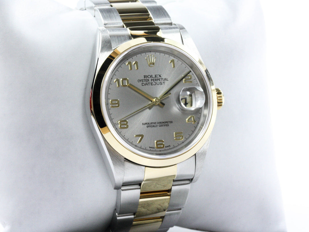16203_RLX_Datejust_Bicolor_36mm_Oysterband_Arabic_Silver_Dial_LC170_A-Serie-FSet_6