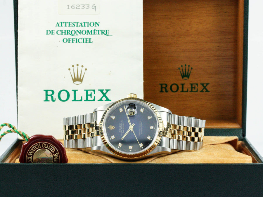 16233G_RLX_Datejust_36mm_Bicolor_Jubilee_Vignette_Blue_Diamond_Dial_LC133_S-Serie_0-scaled