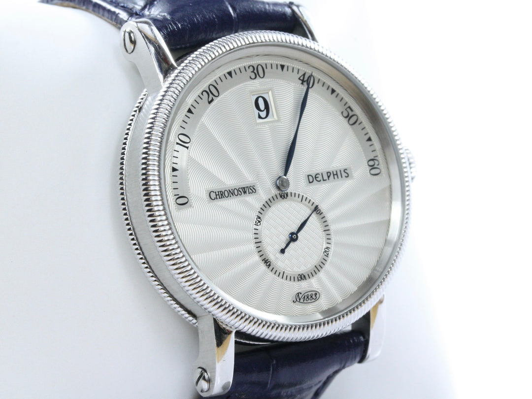 CH1423_Chronoswiss_Delphis_Stahl_Clous_de_Paris_Leder_1999_FSet_3