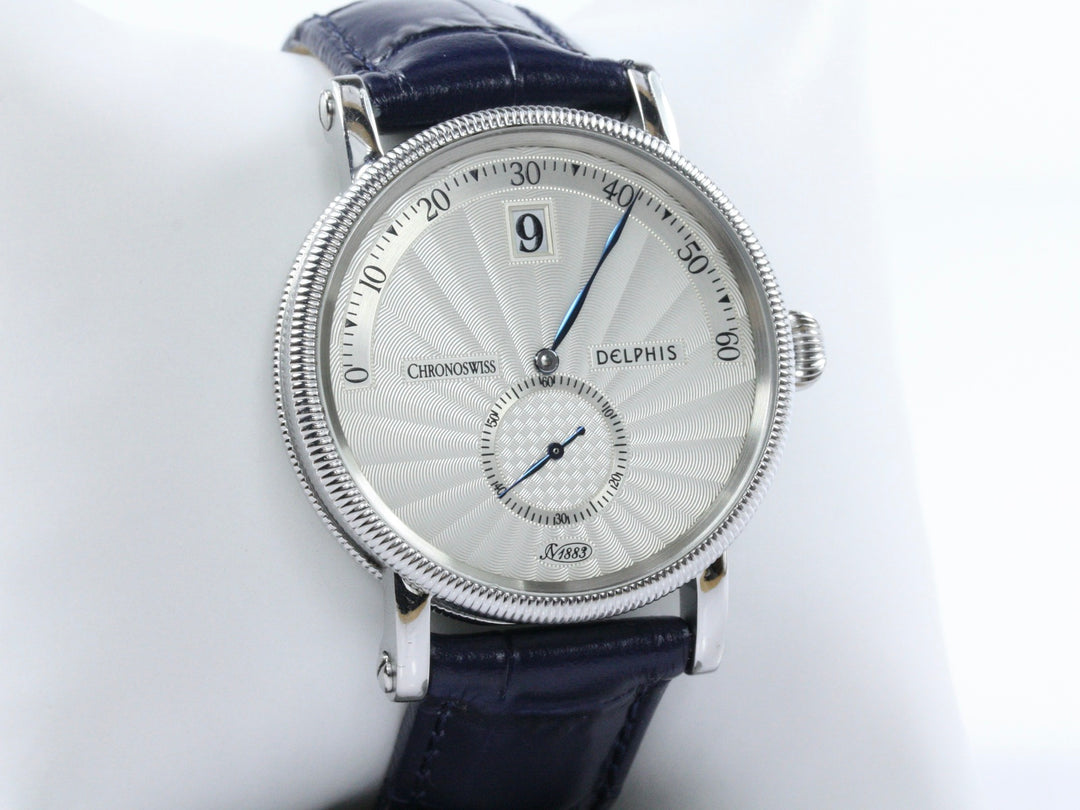 CH1423_Chronoswiss_Delphis_Stahl_Clous_de_Paris_Leder_1999_FSet_6