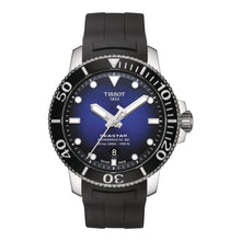 Tissot Seastar 1000 Powermatic 80 T120.407.17.041.00 – Herren-Taucheruhr Edelstahl mit blauem Zifferblatt und schwarzem Kautschukarmband