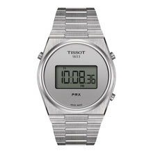 Tissot PRX Digital 40mm T137.463.11.030.00 - Zifferblatt Silber, Armband Stahl
